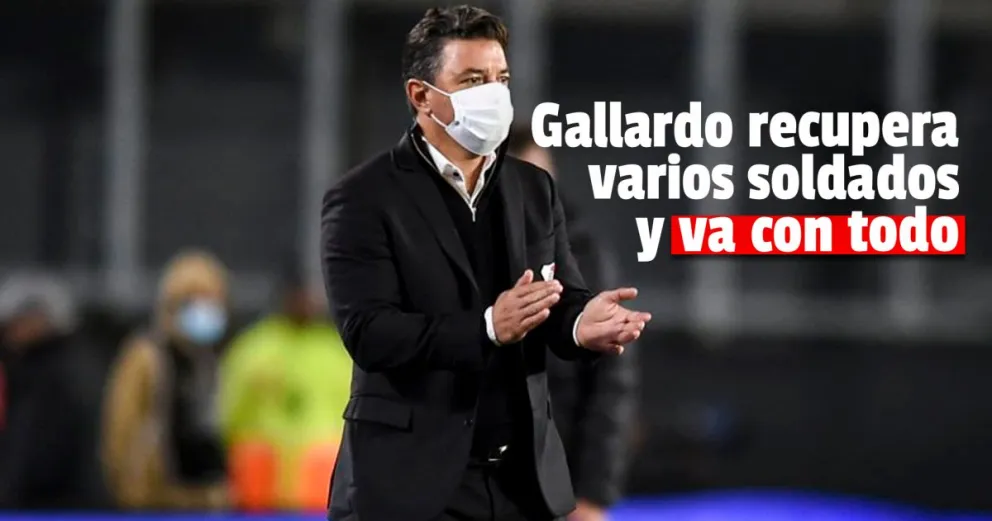 La formación de River vs. Newell's, por la Liga Profesional