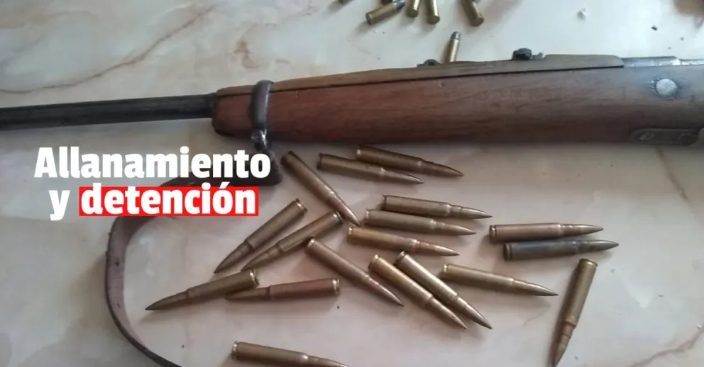 Un detenido en 9 de Julio por tenencia ilegítima de armas