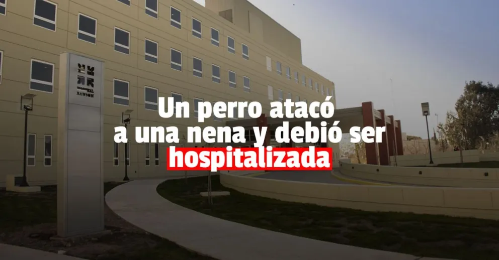 Una nena fue atacada por un perro que le arrancó parte de un dedo