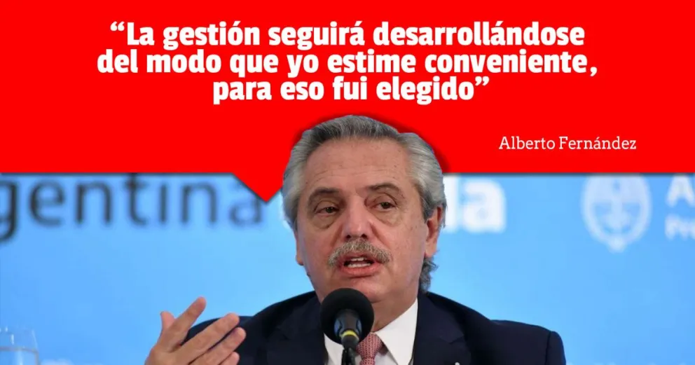 Alberto Fernández "habló" tras el caos que se generó en las últimas horas en el Gobierno