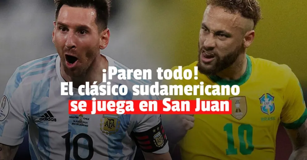Argentina jugará contra Brasil en San Juan 