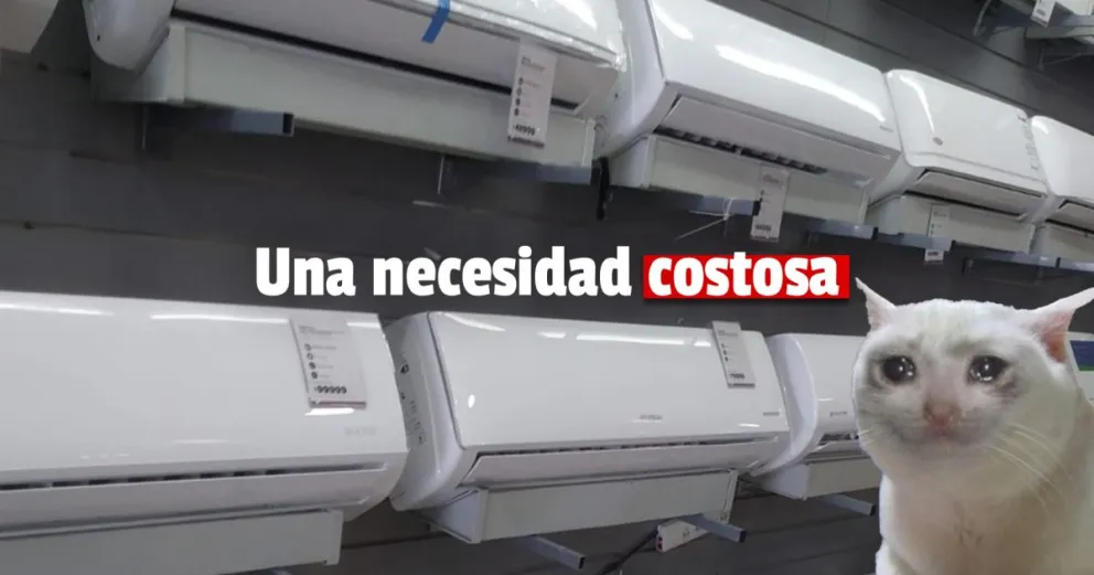 El precio de los aires acondicionados tuvo un fuerte incremento en el último año