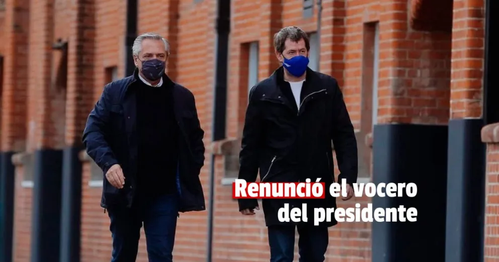 Renunció Juan Pablo Biondi, el vocero del presidente apuntado por Cristina Fernández