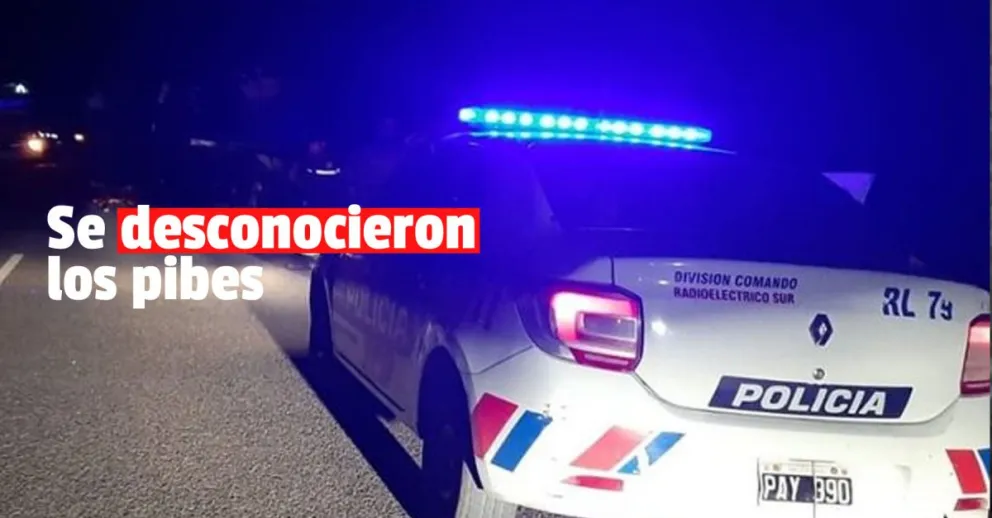 Detuvieron a 8 jóvenes tras protagonizar una gresca en Rawson