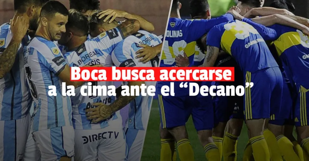 Boca va por los tres puntos ante el "Decano" 