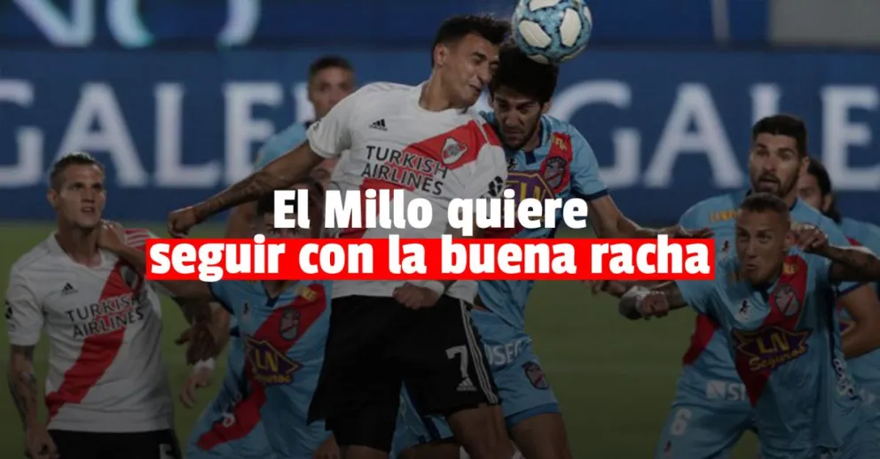 River quiere seguir con la buena racha y descontarle a los de arriba