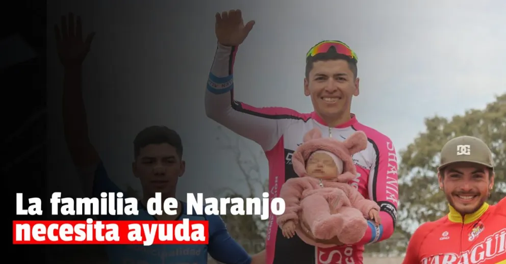 Un reconocido ciclista pidió colaboración para ayudar a la familia de Nicolás Naranjo