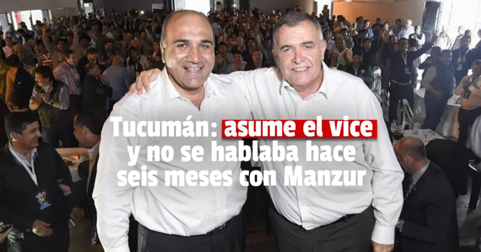 El vice de Tucumán asumirá la gobernación en reemplazo de Manzur