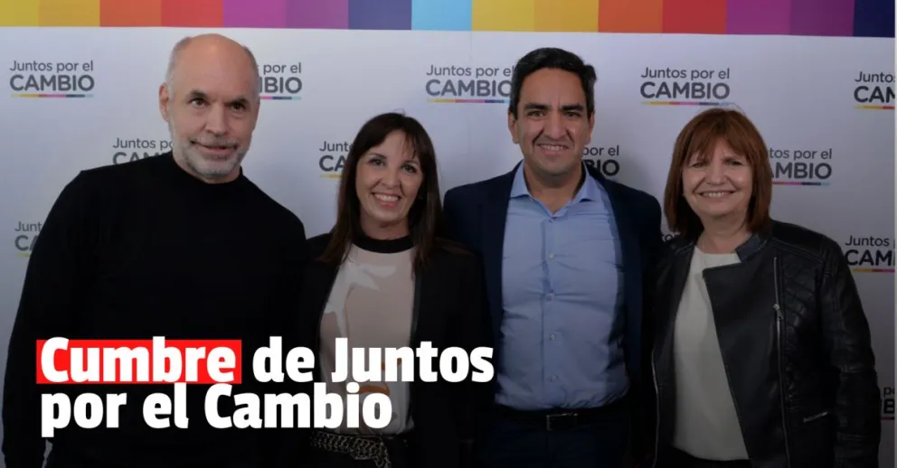 Laciar y Cornejo asistieron a la cumbre de Juntos por el Cambio en Buenos Aires