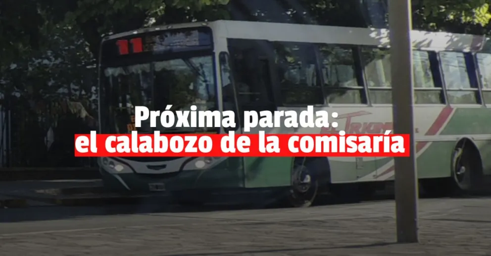 Robó un celular dentro del colectivo y terminó tras las rejas