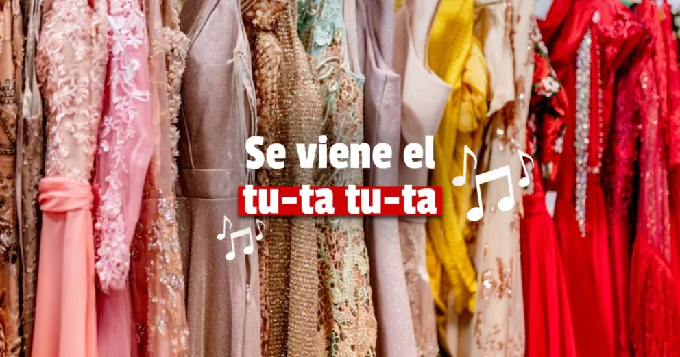 Tras las flexibilizaciones se triplicaron las consultas en los locales de alquiler de vestidos de fiesta