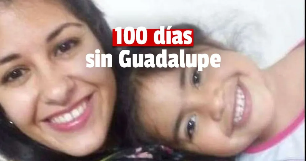 A 100 días de la desaparición de Guadalupe, su mamá dejó un conmovedor mensaje: “seguiré buscándote hasta poder abrazarte fuerte”