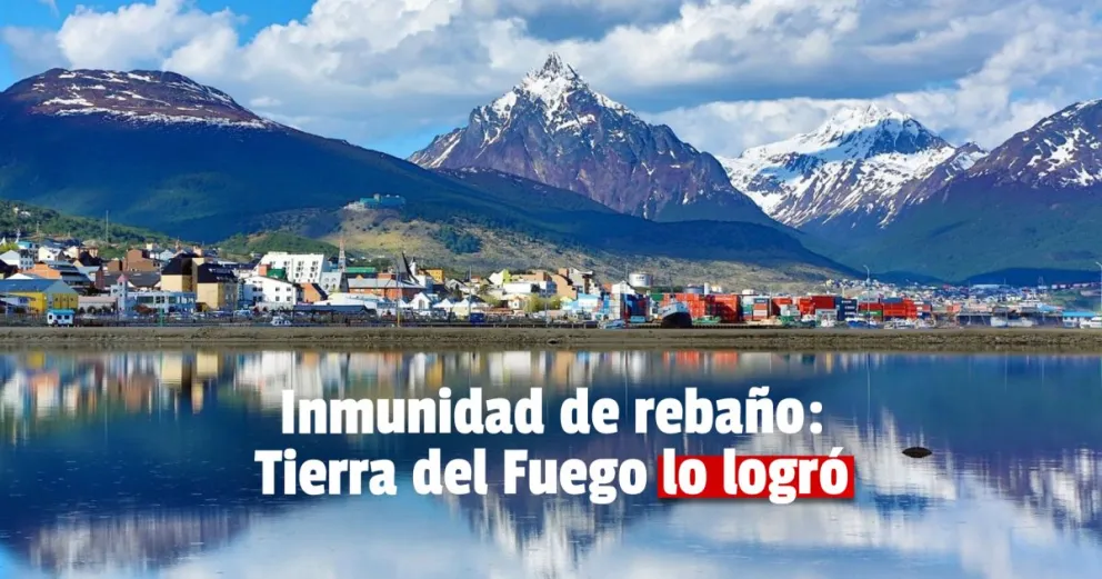 Tierra del Fuego es la primera provincia en lograr la inmunidad de rebaño
