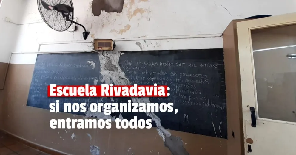 La escuela Rivadavia ajustó los horarios para garantizar la presencialidad plena 