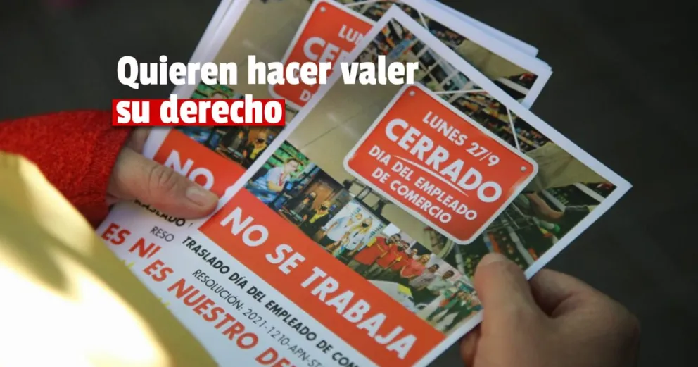 El SEC pidió que se informe a los empresarios sobre el traslado del feriado por el Dia del Empleado de Comercio