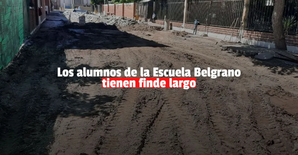 Por un caño roto, la Escuela Belgrano suspende la actividad escolar este viernes 
