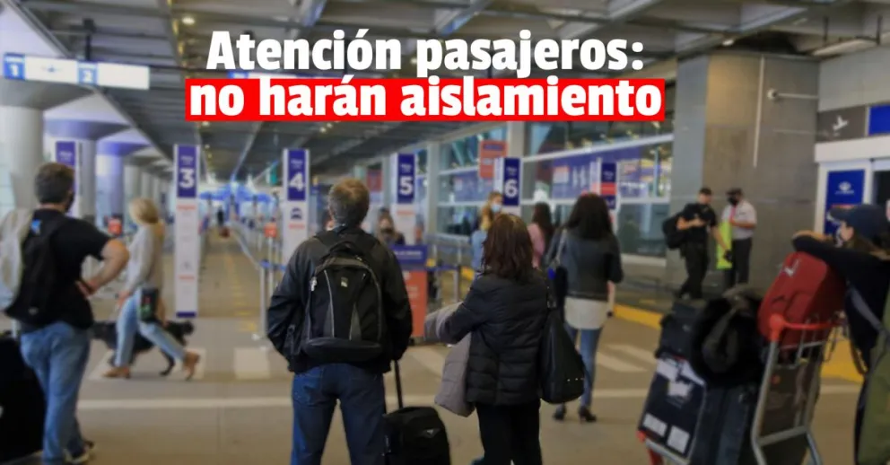 Los argentinos vacunados que vuelven del exterior ya no necesitan hacer cuarentena