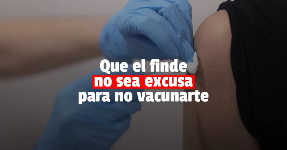 La vacunación contra el Covid continuará el fin de semana