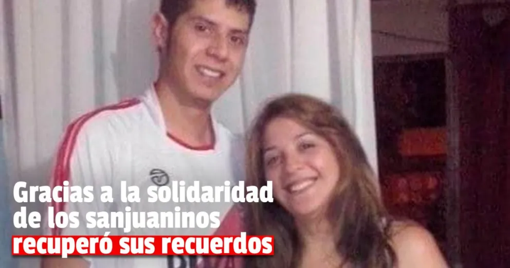Guadalupe recuperó el celular que había extraviado con las fotos de su hermano fallecido