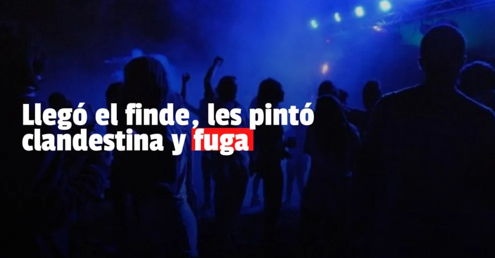 Pese a las aperturas, continúan las fiestas clandestinas