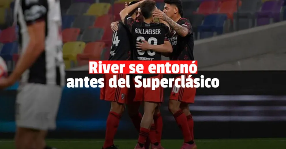 Liga Profesional: River se lo ganó a Central Córdoba y no afloja en la pelea