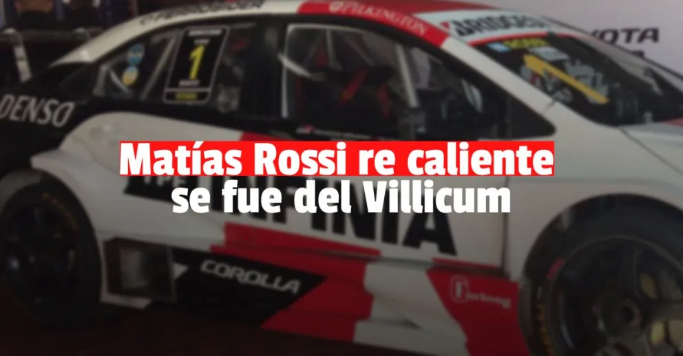 Súper TC 2000: Matías Rossi no correrá la final 