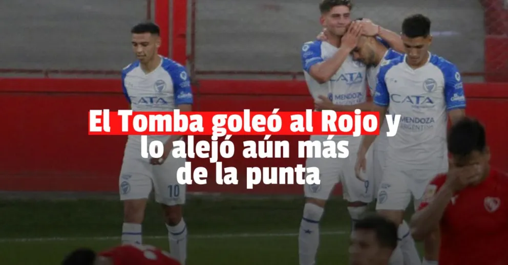Godoy Cruz goleó a Independiente en Avellaneda