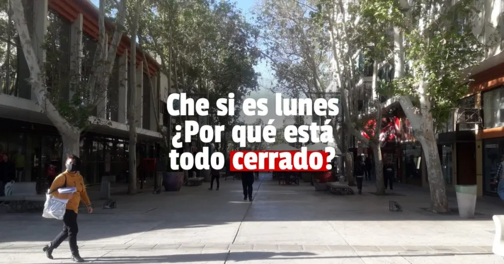 En el Día del Comercio, el centro con todas las persianas bajas