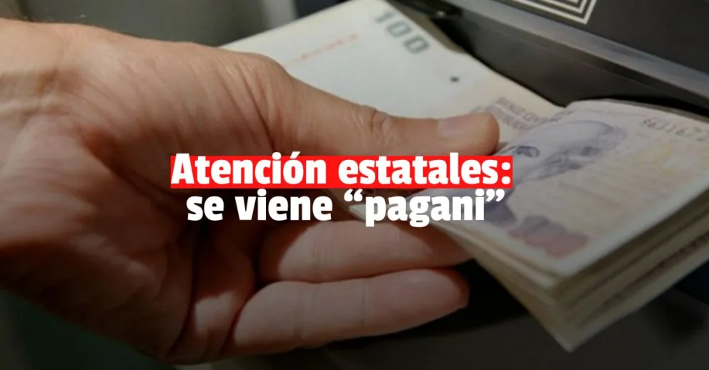 Los estatales tendrán depositado el sueldo el próximo jueves