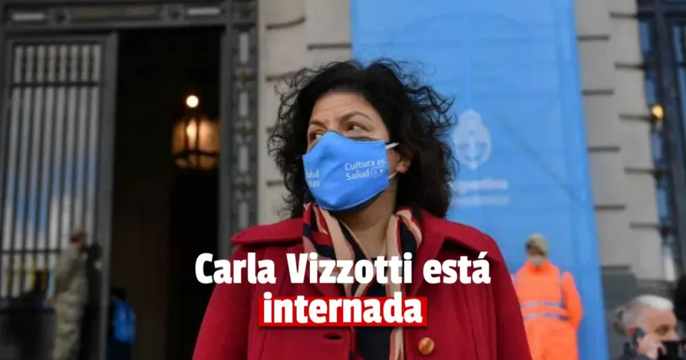 La ministra de Salud Carla Vizzotti deberá ser operada por un cuadro de apendicitis