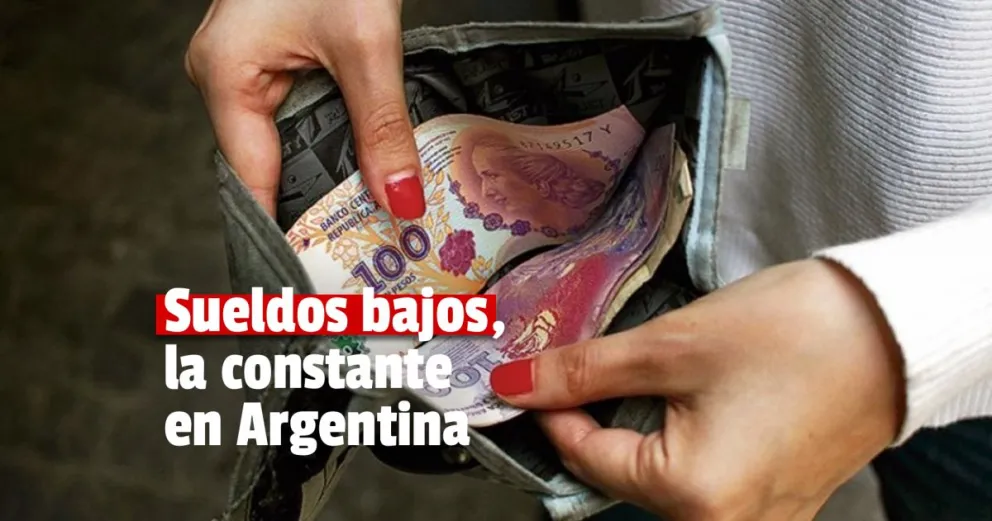 El 58% de los argentinos tiene ingresos de menos de $44 mil en promedio