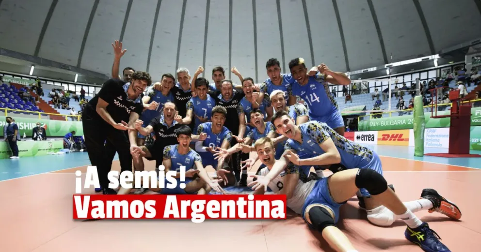 Argentina venció a República Checa y se metió entre los cuatro mejores