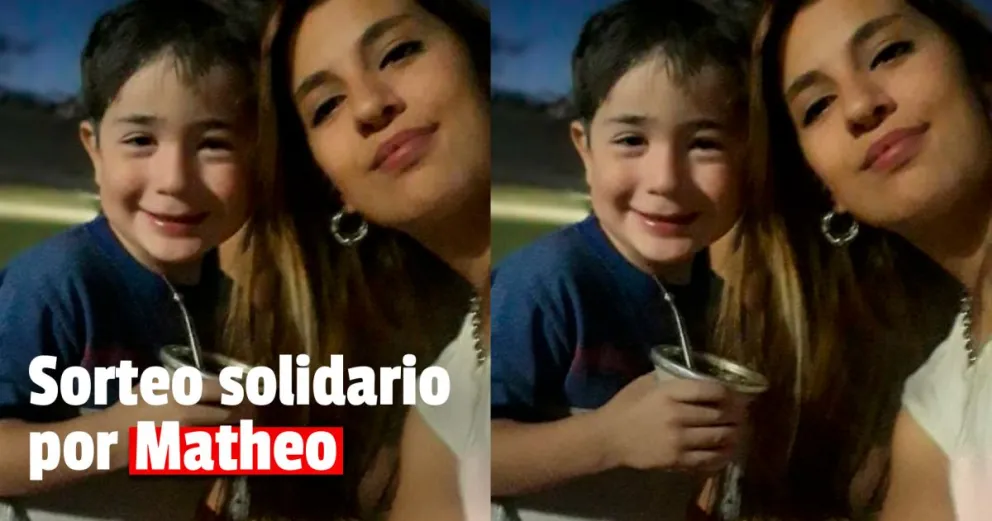 Con más de 17 premios realizan un sorteo a beneficio de Matheo