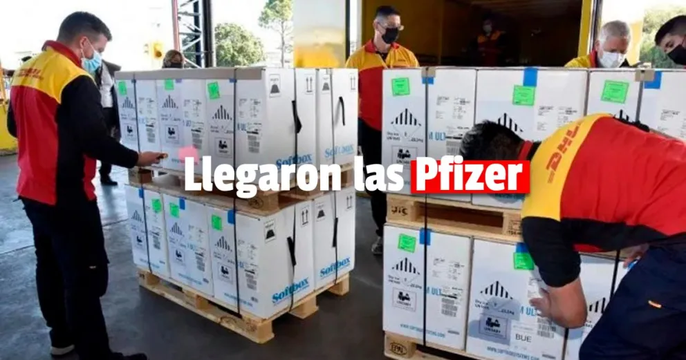 Llegó un nuevo lote con más de 160 mil dosis de la vacuna de Pfizer