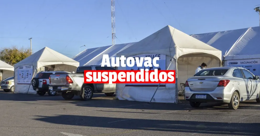 Por las fuertes ráfagas de viento suspendieron los Autovac de la provincia