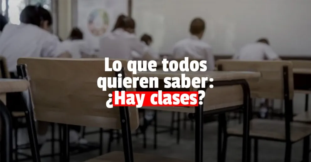 A pesar del viento, las clases serán normales