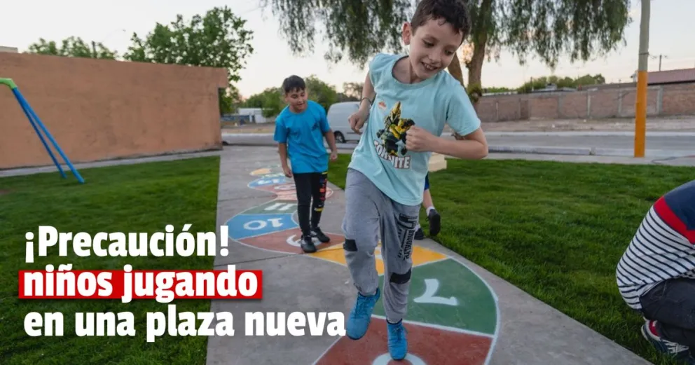 Santa Lucía: se inauguró la plaza del Loteo San Francisco