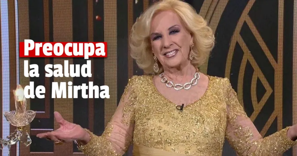 Mirtha Legrand se encuentra internada tras una descompensación