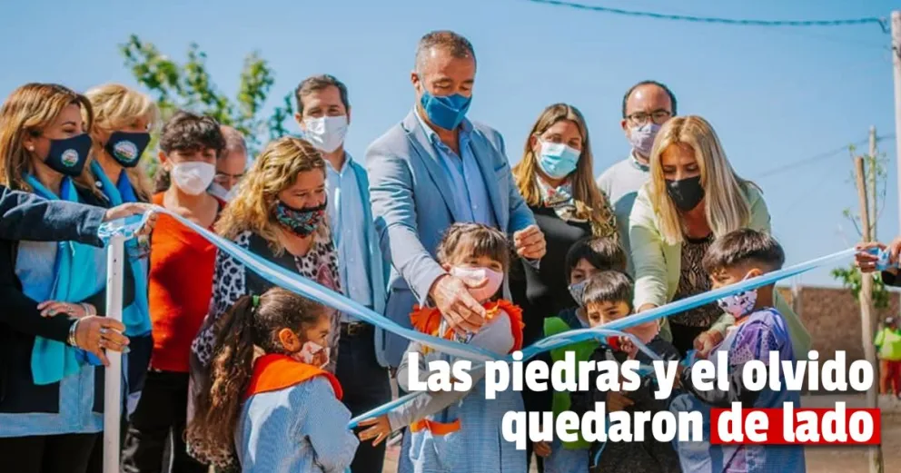 La Bebida: inauguraron una plaza en donde antes se encontraba un baldío