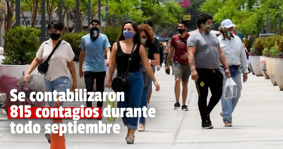 Septiembre se consolida como el mes de las cifras de contagio más bajas en la provincia