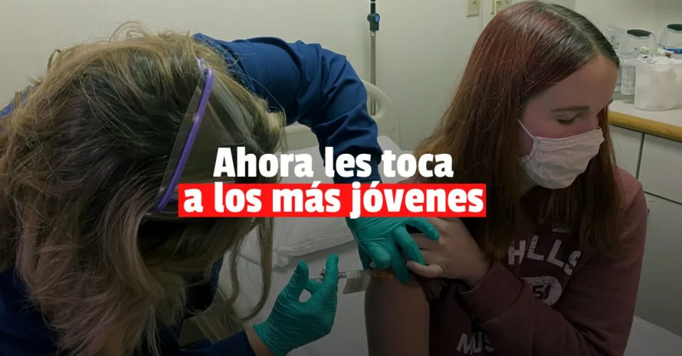 Desde el lunes comenzará la vacunación para niños y adolescentes de 12 a 16 años