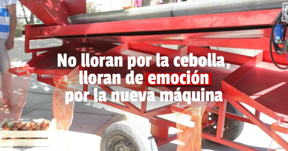 Una cooperativa jachallera recibió una máquina que permitirá agilizar su producción