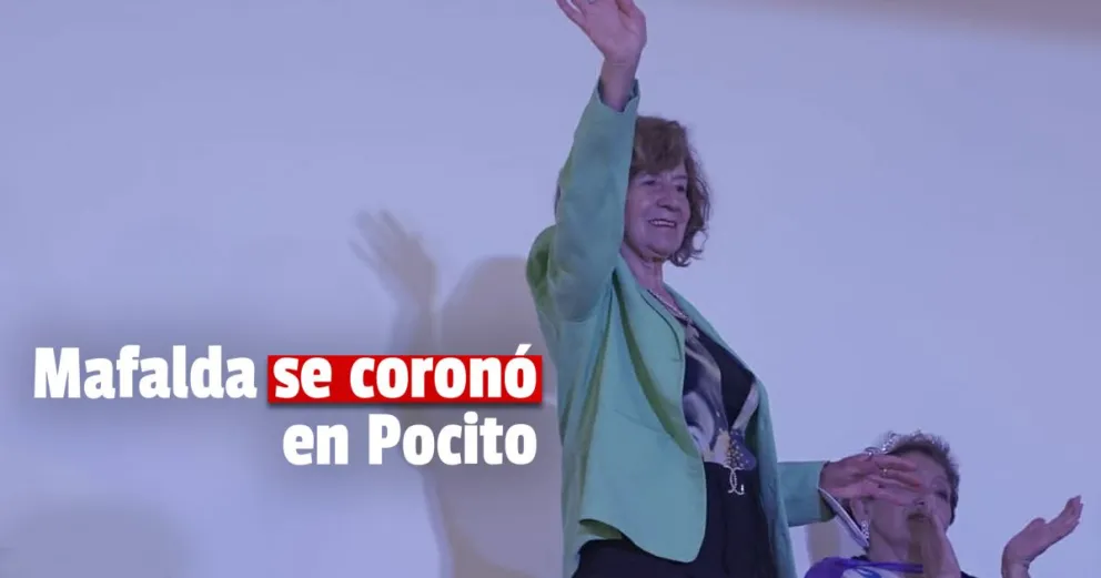 Pocito ya tiene reina de las personas mayores: Mafalda Genaro