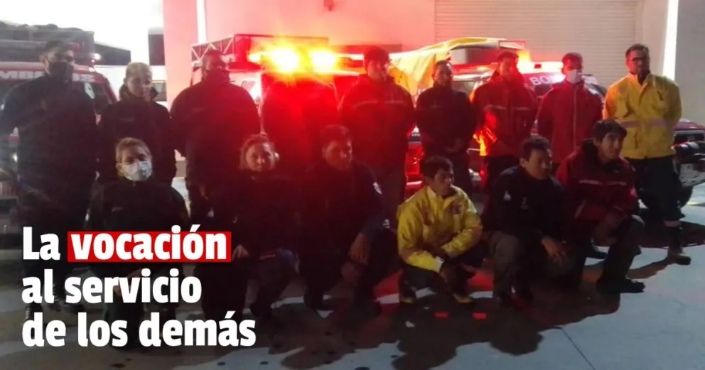 Una dotación de 15 bomberos sanjuaninos ayudará en los incendios forestales de San Luis