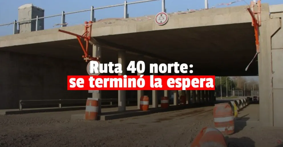 Este jueves habilitarán el tramo norte de la Ruta 40