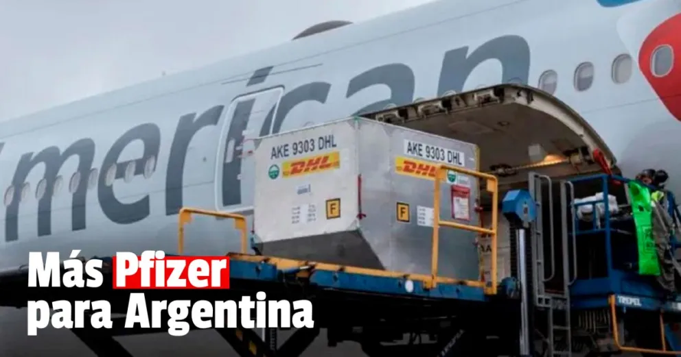 Esta semana llegarán al país 1.625.130 vacunas de Pfizer