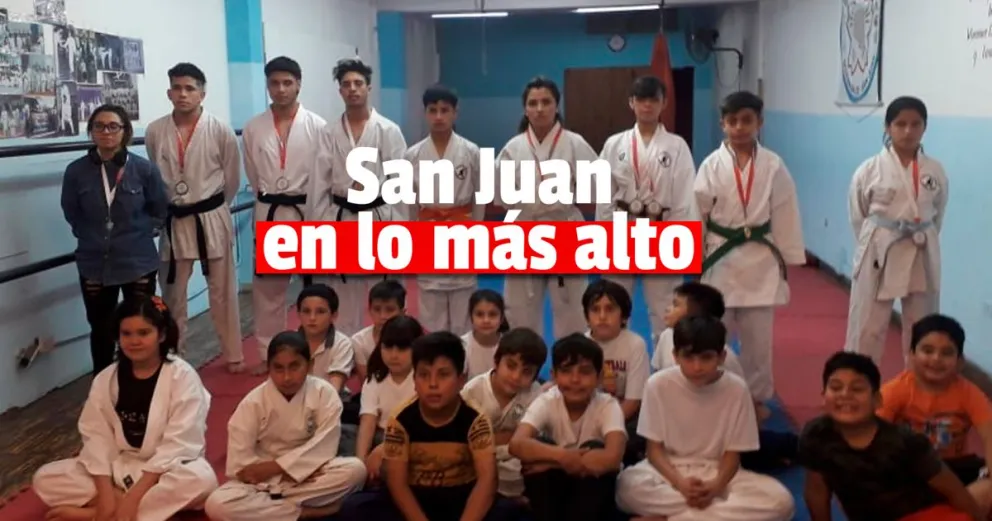 San Juan se consagró con ocho medallas en el Torneo Argentino de Karate en Córdoba