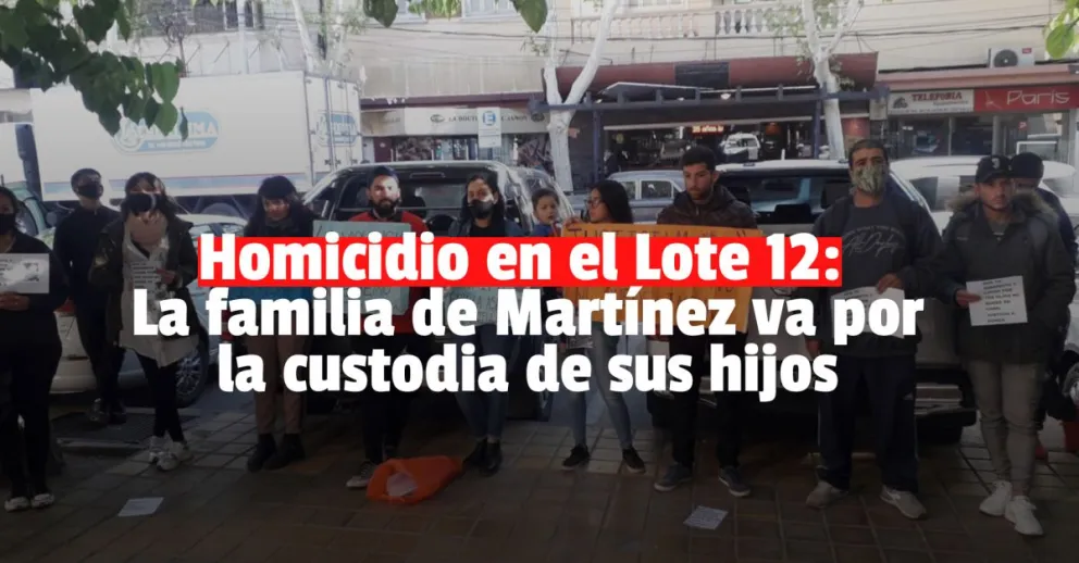 La familia de Gonzalo Martínez pedirá la tenencia de los hijos 