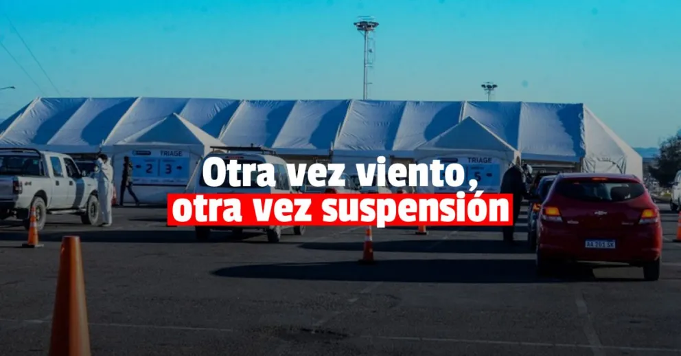 El fuerte viento obligó a la suspensión de los Autovac