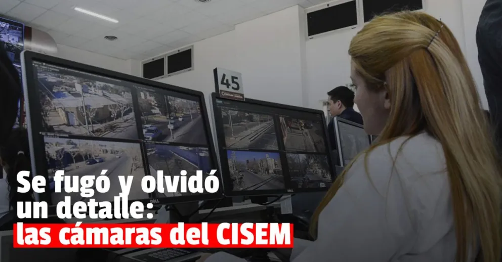 Atraparon a un prófugo gracias a las cámaras del CISEM